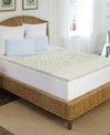 Rio Home Fashions Pure Rest 5 Zone Memory Foam Topper Collection In White