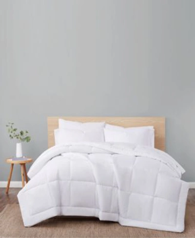 London Fog Super Soft Down Alternative Comforter In White