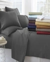 Ienjoy Home Solids In Style By The Home Collection Bed Sheet Set Bedding In Chocolate