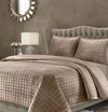 TRIBECA LIVING FLORENCE VELVET SOLID OVERSIZED QUILT SET