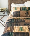 AMERICAN HERITAGE TEXTILES BROWN BEAR CABIN QUILT COLLECTION