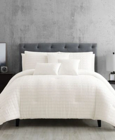 Riverbrook Home Kasuga 6 Piece Comforter Set Bedding In White