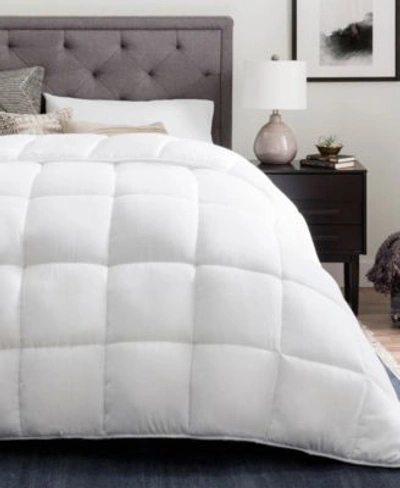 Brookside Down Alternative Quilted Comforters With Duvet Tabs In White