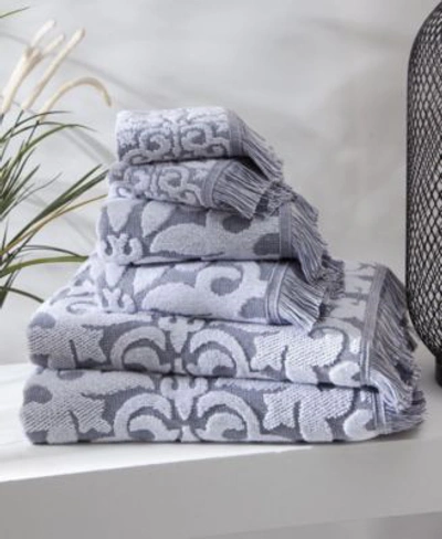 Ozan Premium Home Panache Towel Collection Bedding In Dusty Blue