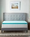 LUCID DREAM COLLECTION BY LUCID 2 GEL FOAM MATTRESS TOPPER COLLECTION