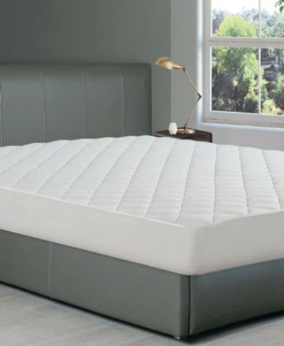 All-in-one All In One Ultra Fresh Odor Control Fitted Mattress Pad In White
