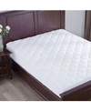 ST. JAMES HOME PUREDOWN TOP ALTERNATIVE MATTRESS PAD FOUR LEAF CLOVER COLLECTION