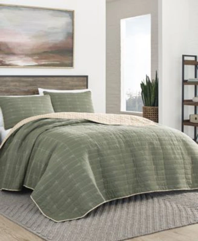 Eddie Bauer Troutdale Quilt Sets In Dark Green