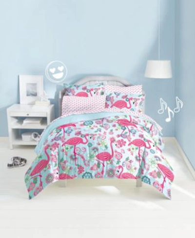 Dream Factory Flamingo Comforter Sets Bedding In Pink