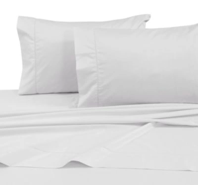 Tribeca Living 750 Thread Count Cotton Sateen Extra Deep Pocket Sheet Set Bedding In White