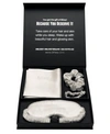 Blissy Pure Silk Dream 4 Piece Set Collection Bedding In Silver-tone