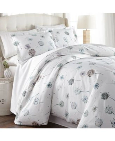 Southshore Fine Linens Luxury Dandelion Dreams Duvet Cover Sets Bedding In White