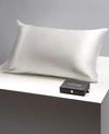 Blissy Mulberry Silk Pillowcase In Red