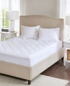Sleep Philosophy Serenity Waterproof Mattress Pad With 3m Scotchgard Moisture Treatment In White