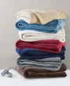 Beautyrest Microlight Berber Electric Blankets Bedding In Indigo