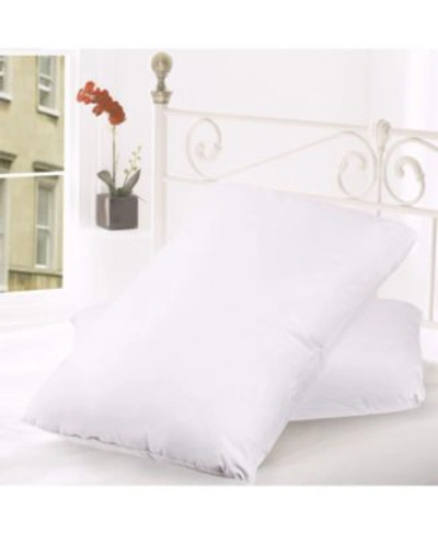 Sweet Home Collection Down Feather Blend 100 Cotton Cover Premium Pillow 2 Packs In White