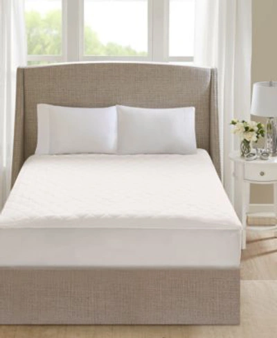 Beautyrest 100 Cotton Deep Pocket Electric Mattress Pad Collection In White