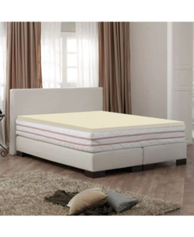 Payton High Density 1 Foam Mattress Topper Collection In Beige