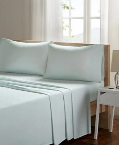 Sleep Philosophy Smart Cool Microfiber 4 Pc Sheet Set Collection Bedding In Ivory