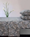 Tribeca Living Camilla Paisley 170 Gsm Flannel Extra Deep Pocket Sheet Set Bedding In Green