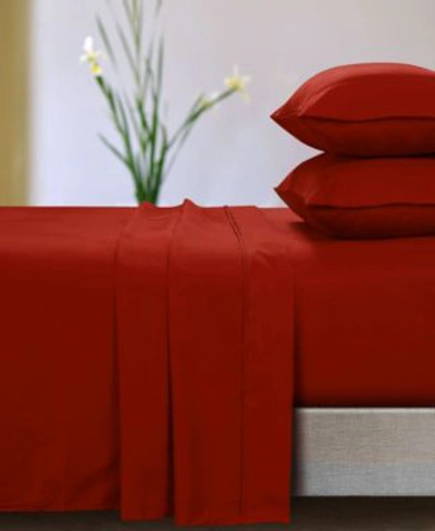 Azores Home Microfiber 110 Gsm Deep Pocket Sheet Set Bedding In Honey Mustard