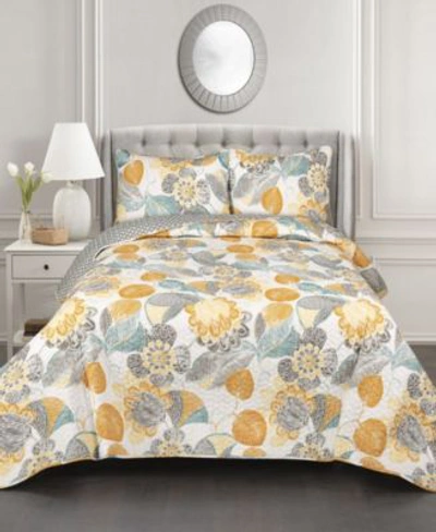 Lush Decor 3 Pc. Quilt Sets In Yellow