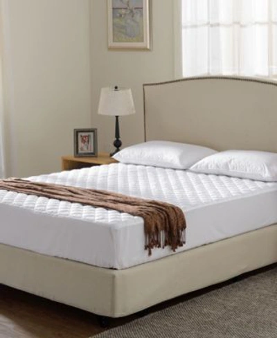Cheer Collection Quilted Water Resistant Mattress Pad Collection In White