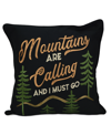 Donna Sharp Painted Bear Mountain Decorative Pillow, 18" X 18" In Painted Bear