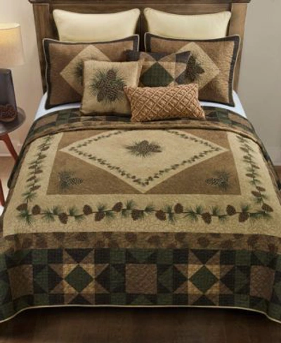 Donna Sharp Antique Like Pine Quilt Sets In Antique-like Pine