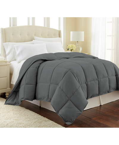 Southshore Fine Linens Premium Down Alternative Comforter, Full/queen In Slate Gray
