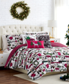 Southshore Fine Linens Merry Town Christmas Reversable 6 Piece Comforter Set In Multi