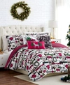 Southshore Fine Linens Merry Town Christmas Reversable 6 Piece Comforter Set In Multi