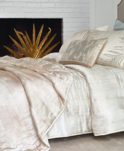 Michael Aram Textured Quilt Collection Bedding In Ivory