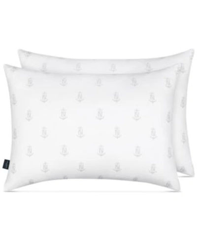 Nautica True Comfort All Position Standard/queen Pillows, Set Of 2 In White