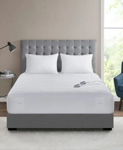 Serta Plush Electric Mattress Pad Collection In White