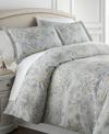 Southshore Fine Linens Vintage-like Garden 3-pc. Comforter Set, Full/queen In Sand
