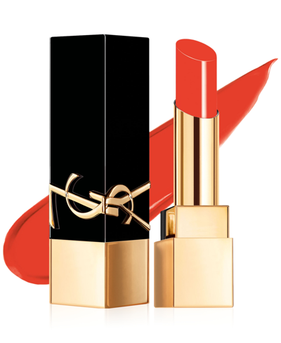 Saint Laurent The Bold High Pigment Lipstick In Unhibited Flame (fiery Red)