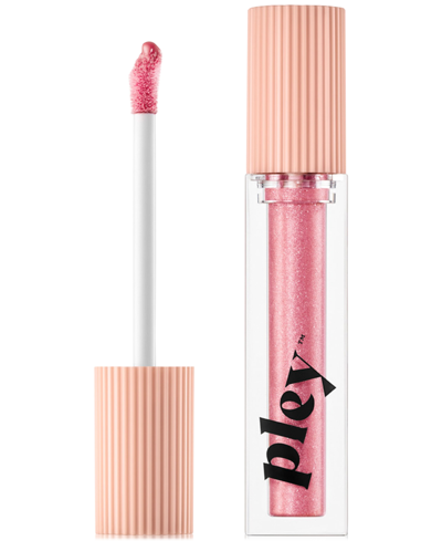 Pley Beauty Lust + Found Glossy Lip Lacquer In Ava (sheer Pink Shimmer)