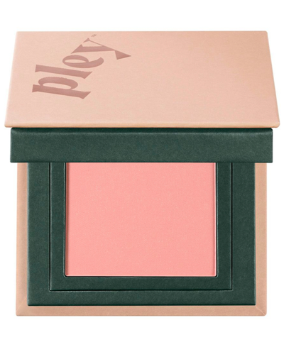 Pley Beauty One-stop-pop Plush Powder Blush In Pure Bliss (baby Pink)