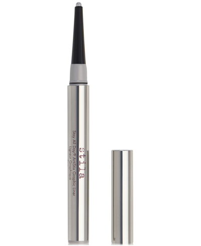 Stila Stay All Day Artistix Graphic Liner In Shimmering Silver