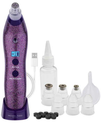 Michael Todd Beauty Limited Edition Sonic Refresher Microdermabrasion System, Macy's Exclusive In Glitter