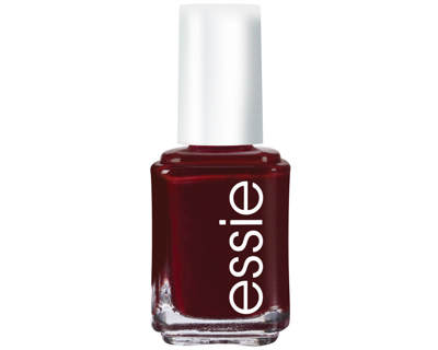 Essie Nail Polish In Bordeaux (deep Red Wine With A Cream Fin