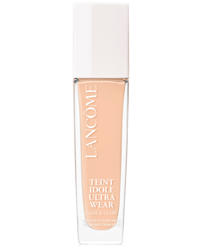 Lancôme Teint Idole Ultra Wear Care & Glow Serum Foundation In N Fair With Neutral Peach Undertones