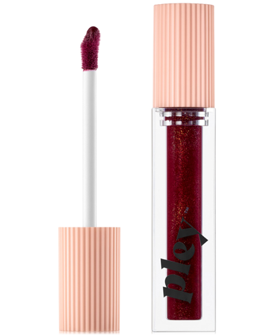 Pley Beauty Lust + Found Glossy Lip Lacquer In Mae (sugar Plum Shimmer)