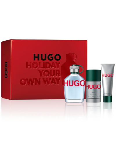 Hugo Boss Men's 3-pc. Hugo Man Eau De Toilette Gift Set