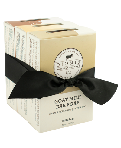 Dionis Warm Sweet Goat Milk Bar Soap Bundle, Pack Of 3