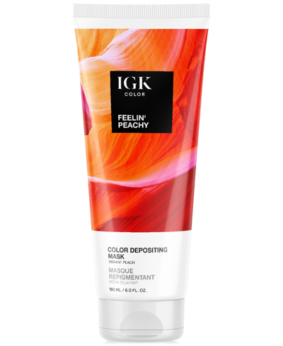 Igk Hair Color Depositing Mask In Feelin Peachy