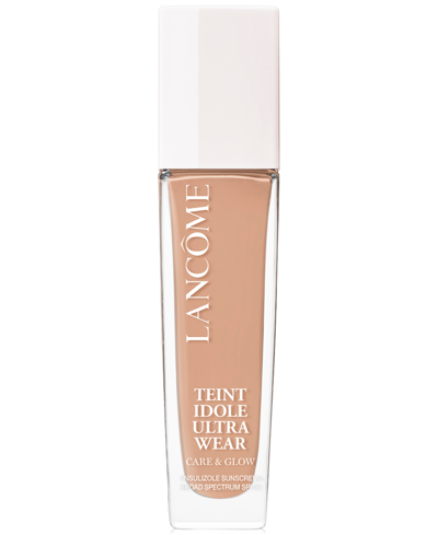 Lancôme Teint Idole Ultra Wear Care & Glow Serum Foundation In N Medium With Neutral Peach Undertones