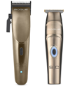 Stylecraft Rogue Professional 9v Magnetic Motor Cordless Clipper And Trimmer Combo Set In Metallic Gunmetal