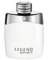 MONTBLANC LEGEND SPIRIT EAU DE TOILETTE FRAGRANCE COLLECTION